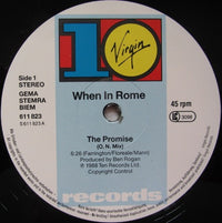 When In Rome : The Promise (12")