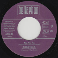 Sign System : Man On The Run (7")