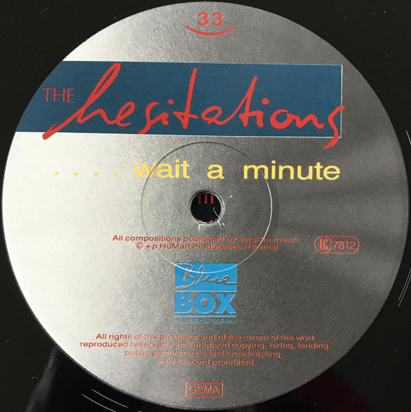 The Hesitations (3) : ....Wait A Minute (LP, Album)
