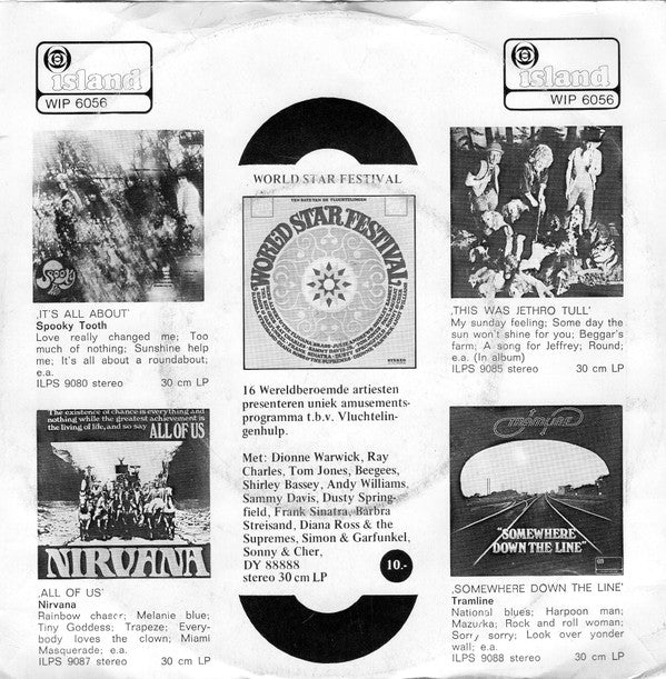 Jethro Tull : Living In The Past / Driving Song (7", Single)