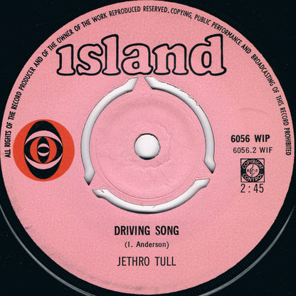 Jethro Tull : Living In The Past / Driving Song (7", Single)