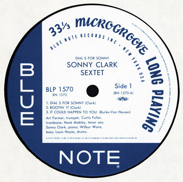 Sonny Clark : Dial "S" For Sonny (LP, Album, Mono, Ltd, RE)
