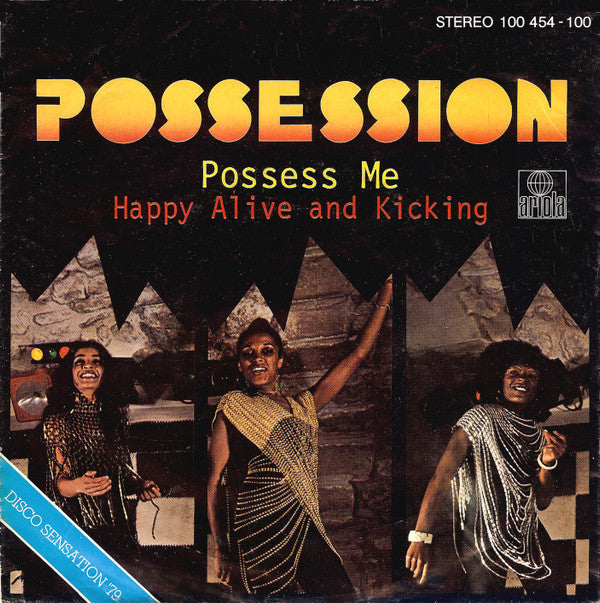 Possession (4) : Possess Me (7", Single, RE)