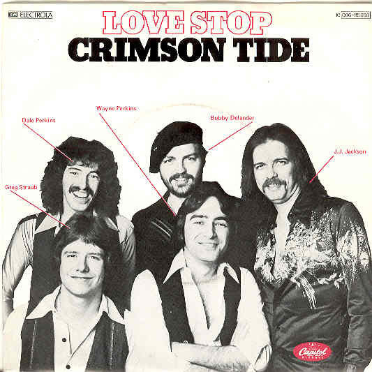 Crimson Tide : Love Stop / Funky Side Of Town (7")
