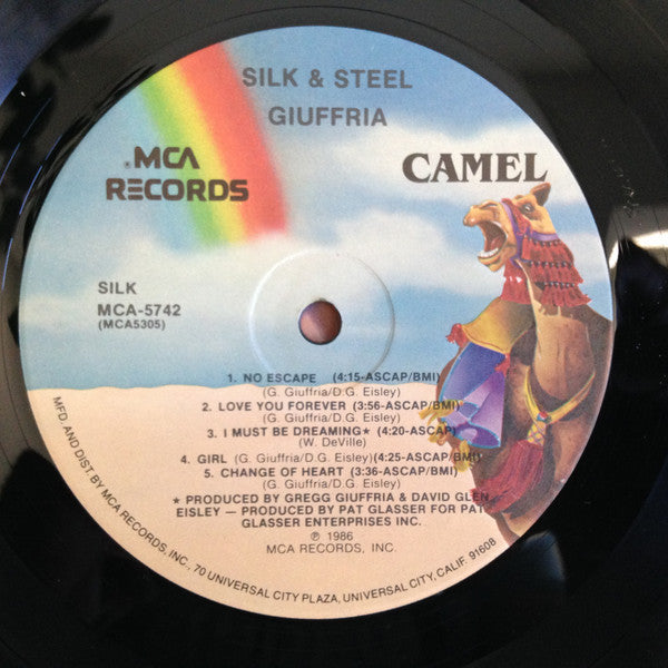 Giuffria : Silk + Steel (LP, Album)