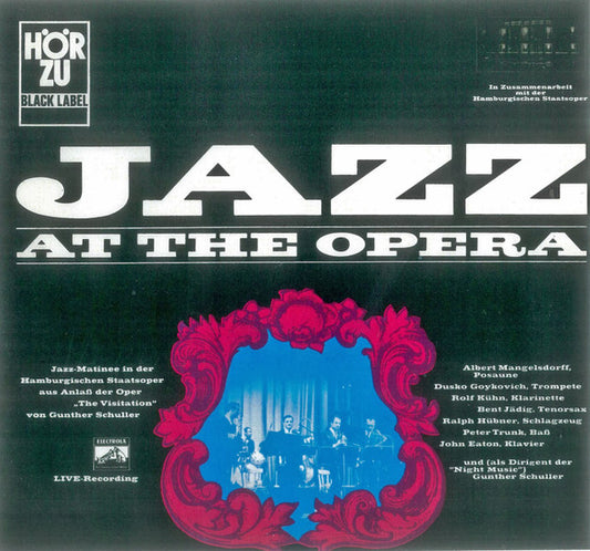 Various : Jazz At The Opera (LP, Album, S/Edition)