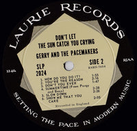 Gerry & The Pacemakers : Don't Let The Sun Catch You Crying (LP, Album)