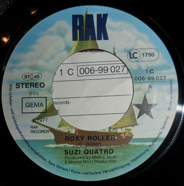 Suzi Quatro : Roxy Roller (7", Single)