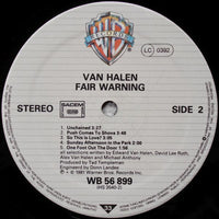 Van Halen : Fair Warning (LP, Album)