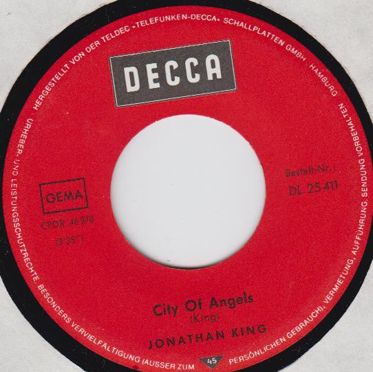 Jonathan King : Million Dollar Bash (7", Single)