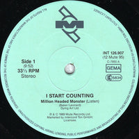 I Start Counting : Million Headed Monster (12", Maxi)