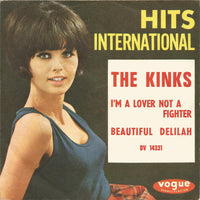 The Kinks : I'm A Lover Not A Fighter / Beautiful Delilah (7", Single)