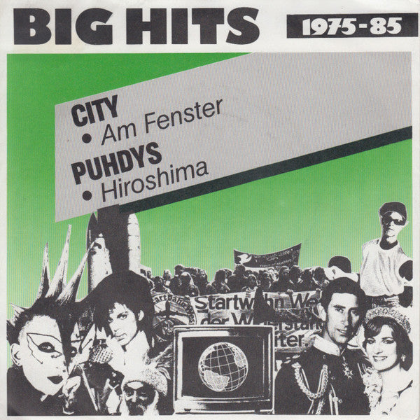 City (3)  / Puhdys : Am Fenster / Hiroshima (7", Single)