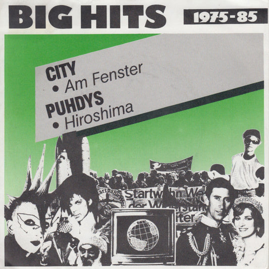 City (3)  / Puhdys : Am Fenster / Hiroshima (7", Single)