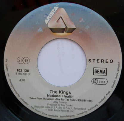 The Kinks : 'Till The End Of The Day (Live '79) (7", Single)