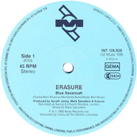 Erasure : Blue Savannah (12", Single)