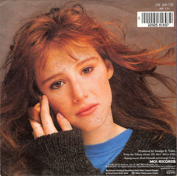 Tiffany : I Think We're Alone Now (7", Single)