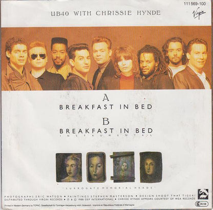 UB40 with Chrissie Hynde : Breakfast In Bed (7", Single)