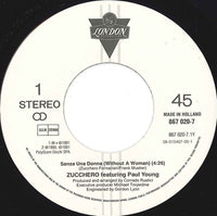 Zucchero, Paul Young : Senza Una Donna (Without A Woman) (7", Single)