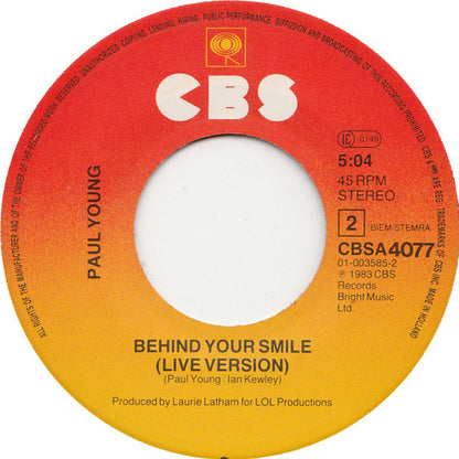 Paul Young : Love Of The Common People  (7", Single)