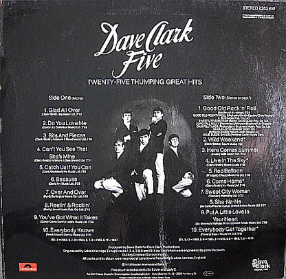 The Dave Clark Five : 25 Thumping Great Hits (LP, Comp)