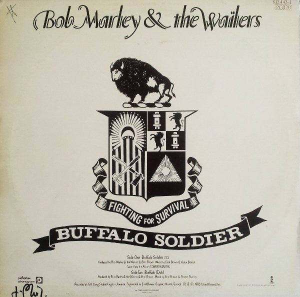 Bob Marley & The Wailers : Buffalo Soldier (12", Maxi)