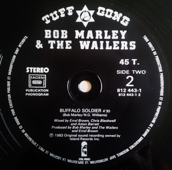 Bob Marley & The Wailers : Buffalo Soldier (12", Maxi)