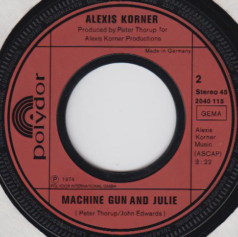 Alexis Korner : Wild Women & Desperate Men (7", Single)