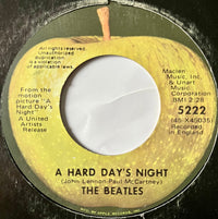 The Beatles : A Hard Day's Night (7", Single, RE, Los)
