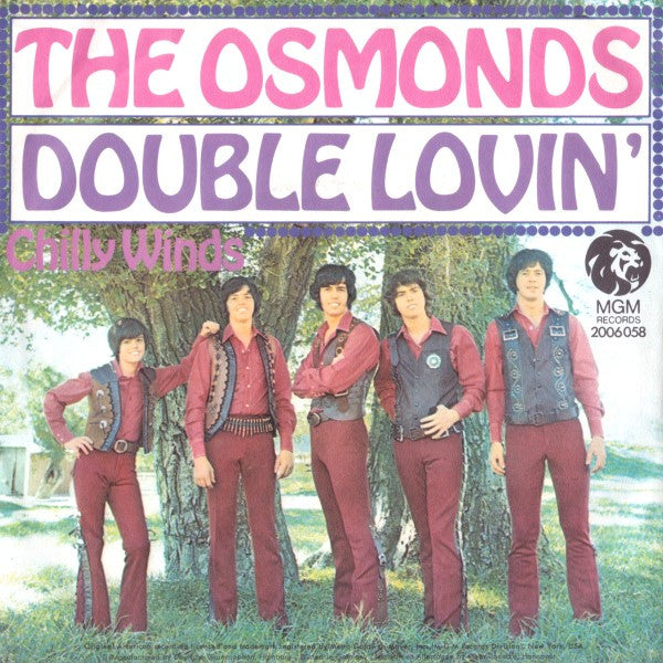 The Osmonds : Double Lovin' (7", Single)