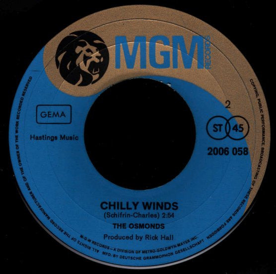 The Osmonds : Double Lovin' (7", Single)