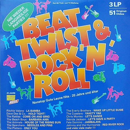 Various : Beat, Twist & Rock'N'Roll (3xLP, Comp)