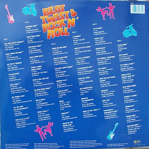 Various : Beat, Twist & Rock'N'Roll (3xLP, Comp)