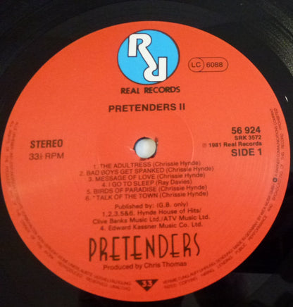 Pretenders* : Pretenders II (LP, Album, RE)