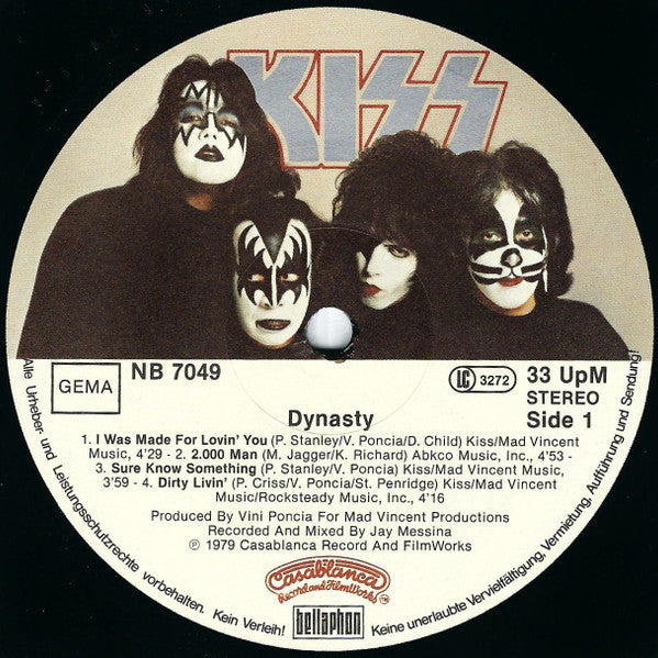 Kiss : Dynasty (LP, Album)