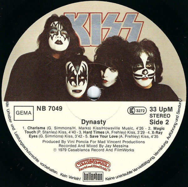 Kiss : Dynasty (LP, Album)