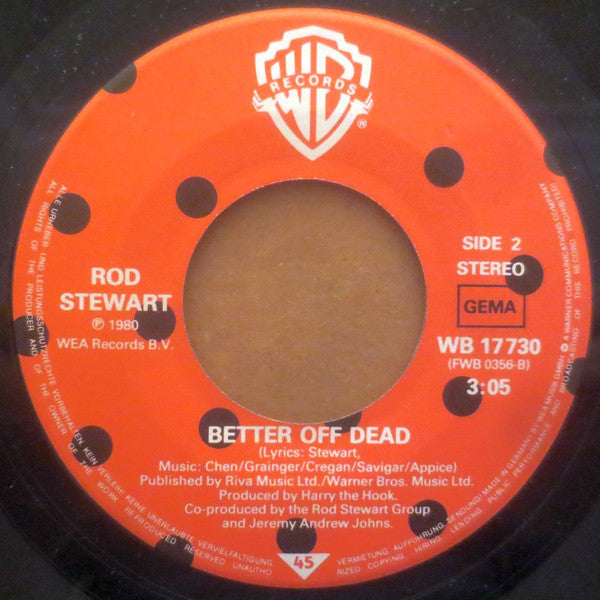 Rod Stewart : Passion (7", Single)