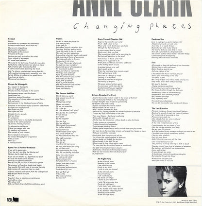 Anne Clark : Changing Places (LP, Album)