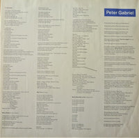 Peter Gabriel : So (LP, Album, S/Edition)