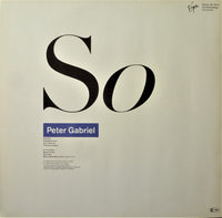 Peter Gabriel : So (LP, Album, S/Edition)