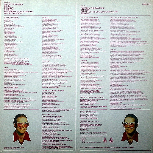 Elton John : Caribou (LP, Album, RE)