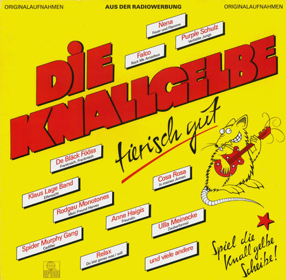 Various : Die Knallgelbe (Tierisch Gut) (LP, Comp, Club, Yel)