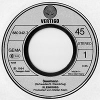 Kleinkrieg* : Seemann (7", Single)