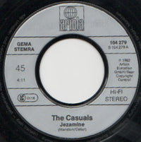 The Casuals : Jezamine / Toy (7", Single)