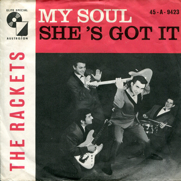 Jimmy & The Rackets : My Soul / She's Got It (7", Single)