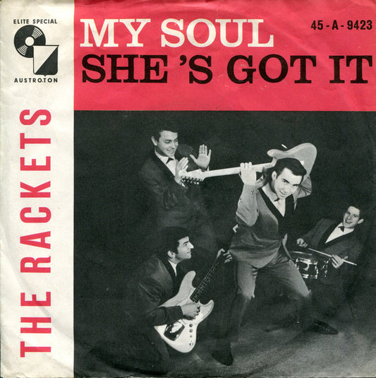 Jimmy & The Rackets : My Soul / She's Got It (7", Single)