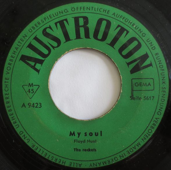 Jimmy & The Rackets : My Soul / She's Got It (7", Single)