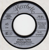 Frank Turba : Das Letzte Einhorn (7", Single)