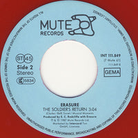 Erasure : Victim Of Love (Remix) (7", Single, Red)