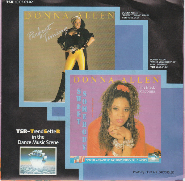Donna Allen (The Black Madonna)* : Sweet Somebody (7", Single)